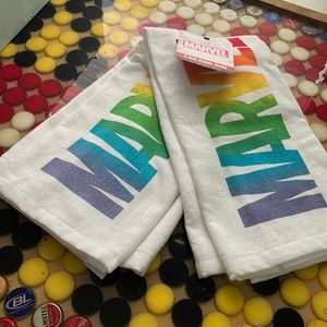 Marvel kitchen towel (2) New ! Firm Price
